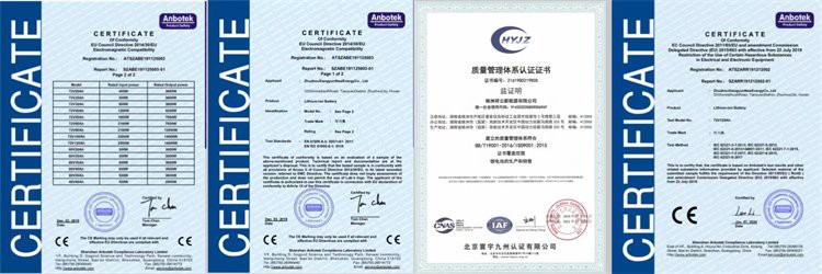 Certification